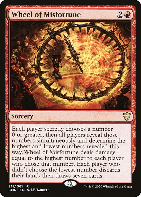 Cmr 211 wheel of misfortune