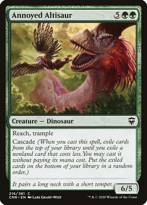 Cmr 216 annoyed altisaur