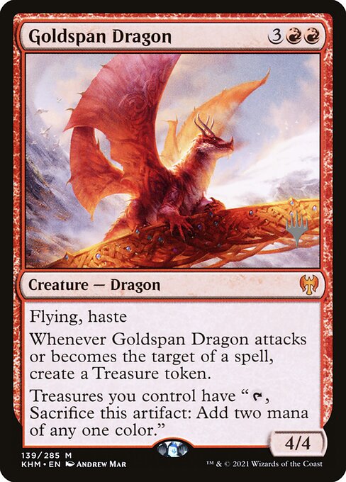 Pkhm 139p goldspan dragon