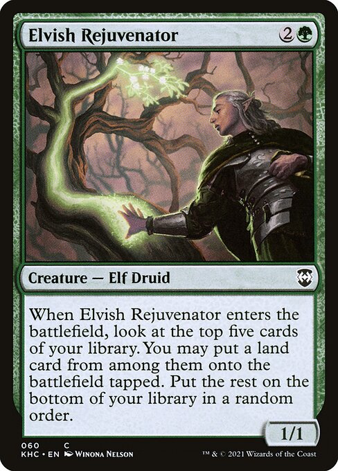 Khc 60 elvish rejuvenator