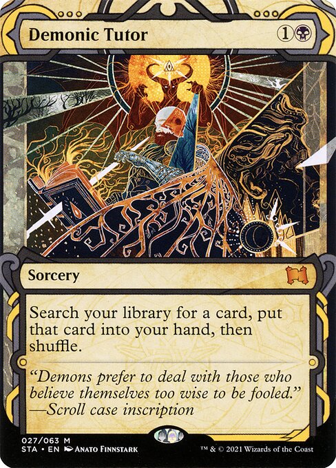 Sta 27 demonic tutor