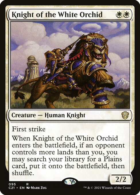 C21 95 knight of the white orchid