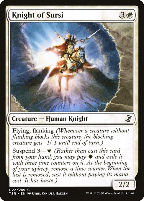 Tsr 22 knight of sursi