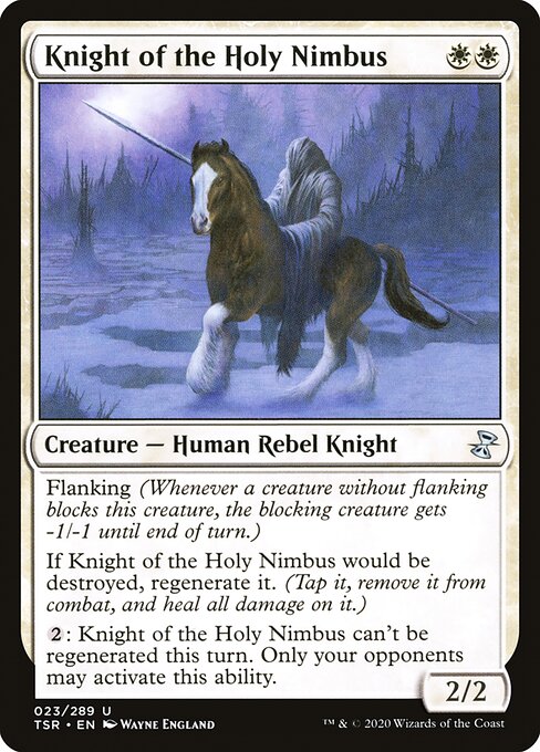 Tsr 23 knight of the holy nimbus