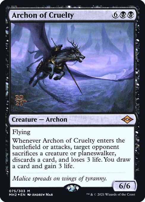 Pmh2 75s archon of cruelty