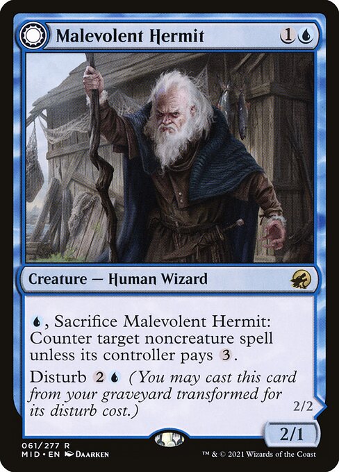 Mid 61 malevolent hermit