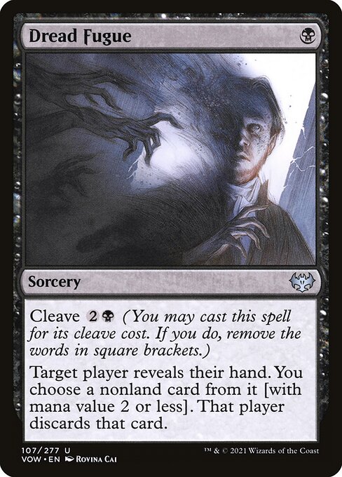 Vow 107 dread fugue