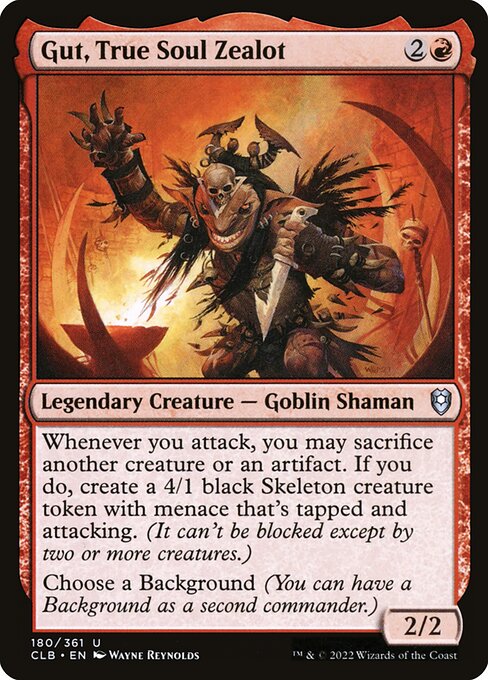 Clb 180 gut true soul zealot