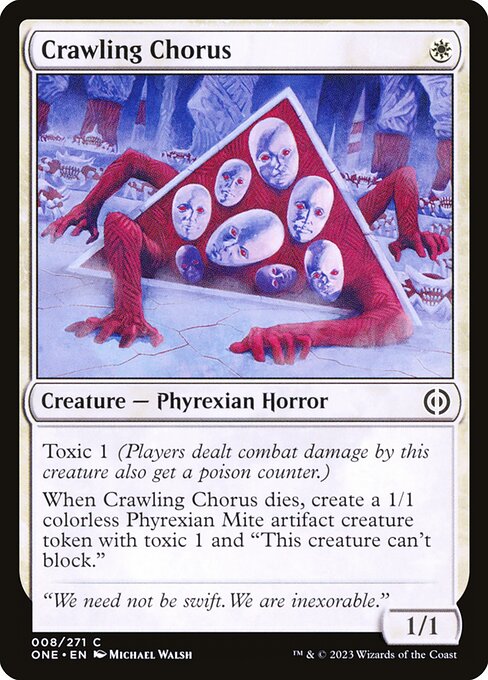 One 8 crawling chorus