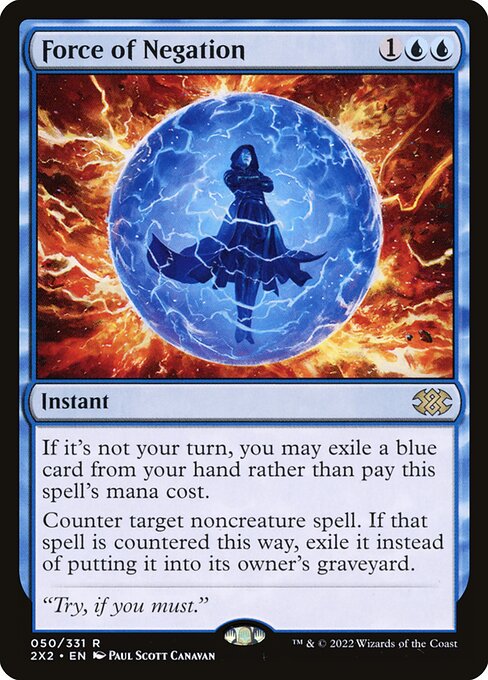 2x2 50 force of negation