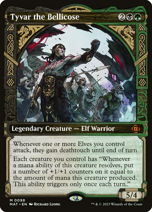Mat 98 tyvar the bellicose