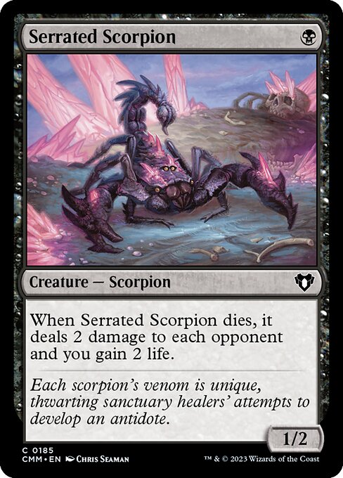 Cmm 185 serrated scorpion