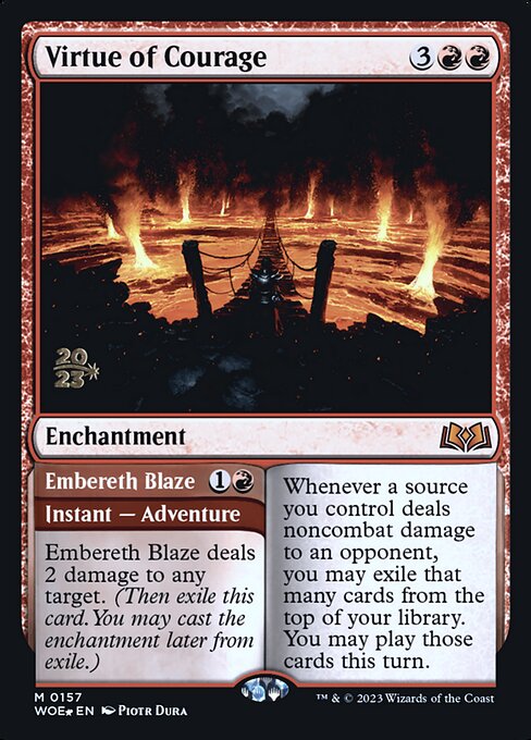 Pwoe 157s virtue of courage