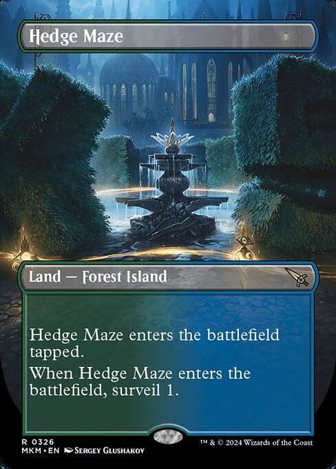 Mkm 326 hedge maze