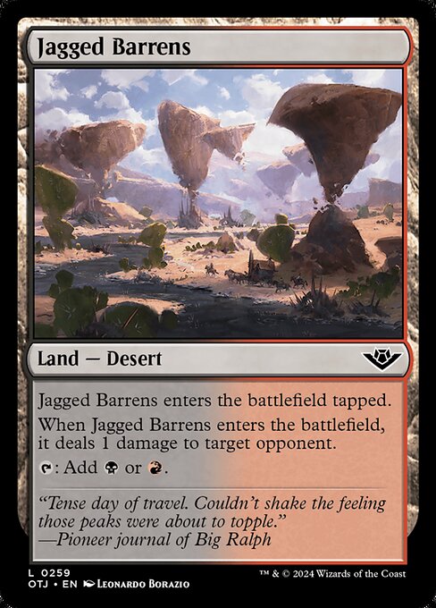 Otj 259 jagged barrens