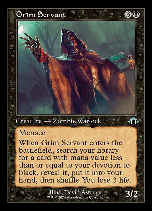 Mh3 409 grim servant