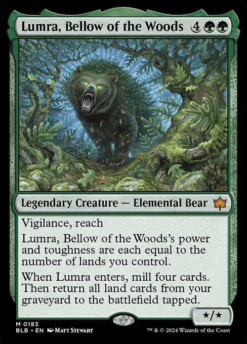 Blb 183 lumra bellow of the woods