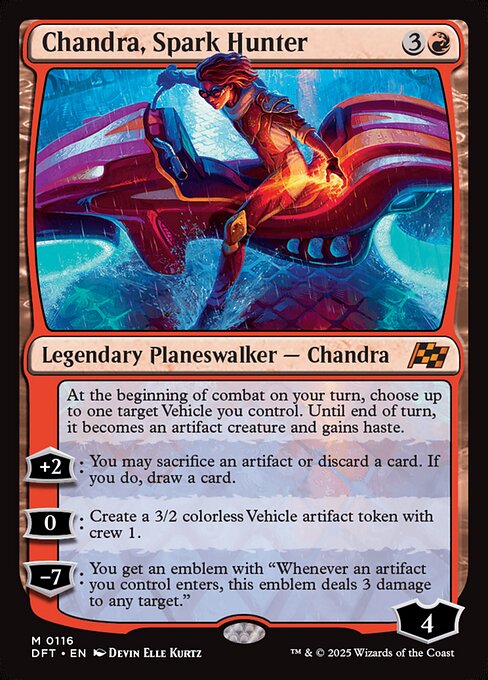Dft 116 chandra spark hunter