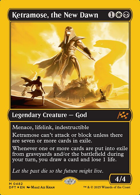 Dft 482 ketramose the new dawn